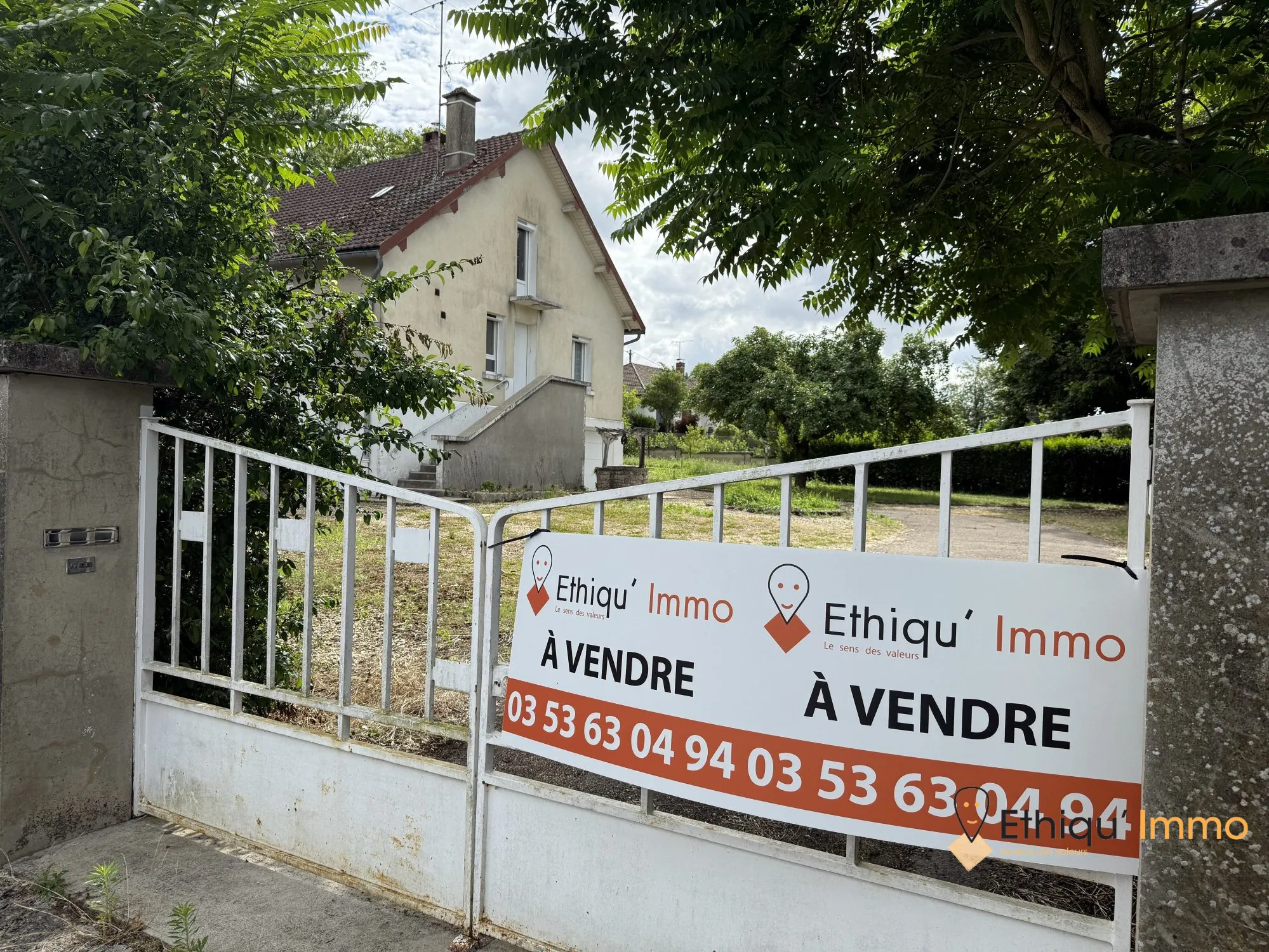Maison individuelle de 102 m² avec grand jardin à Bar-sur-Aube 