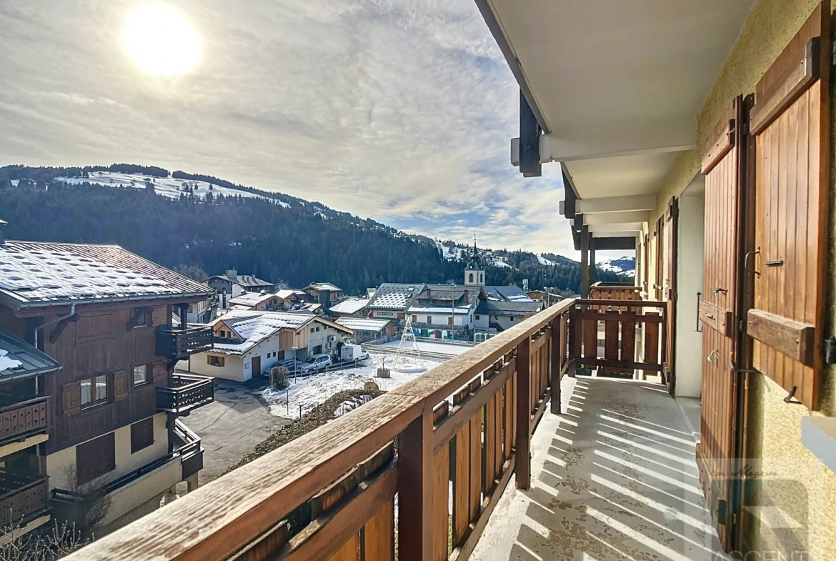 Appartement à vendre à Notre Dame de Bellecombe avec balcon et place de parking 