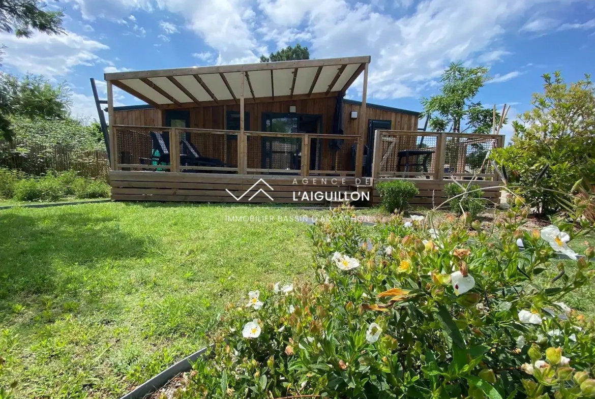 Chalet à vendre à La Teste-de-Buch dans un parc résidentiel 4 étoiles 