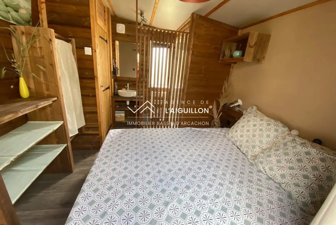 Chalet à vendre à La Teste-de-Buch dans un parc résidentiel 4 étoiles 
