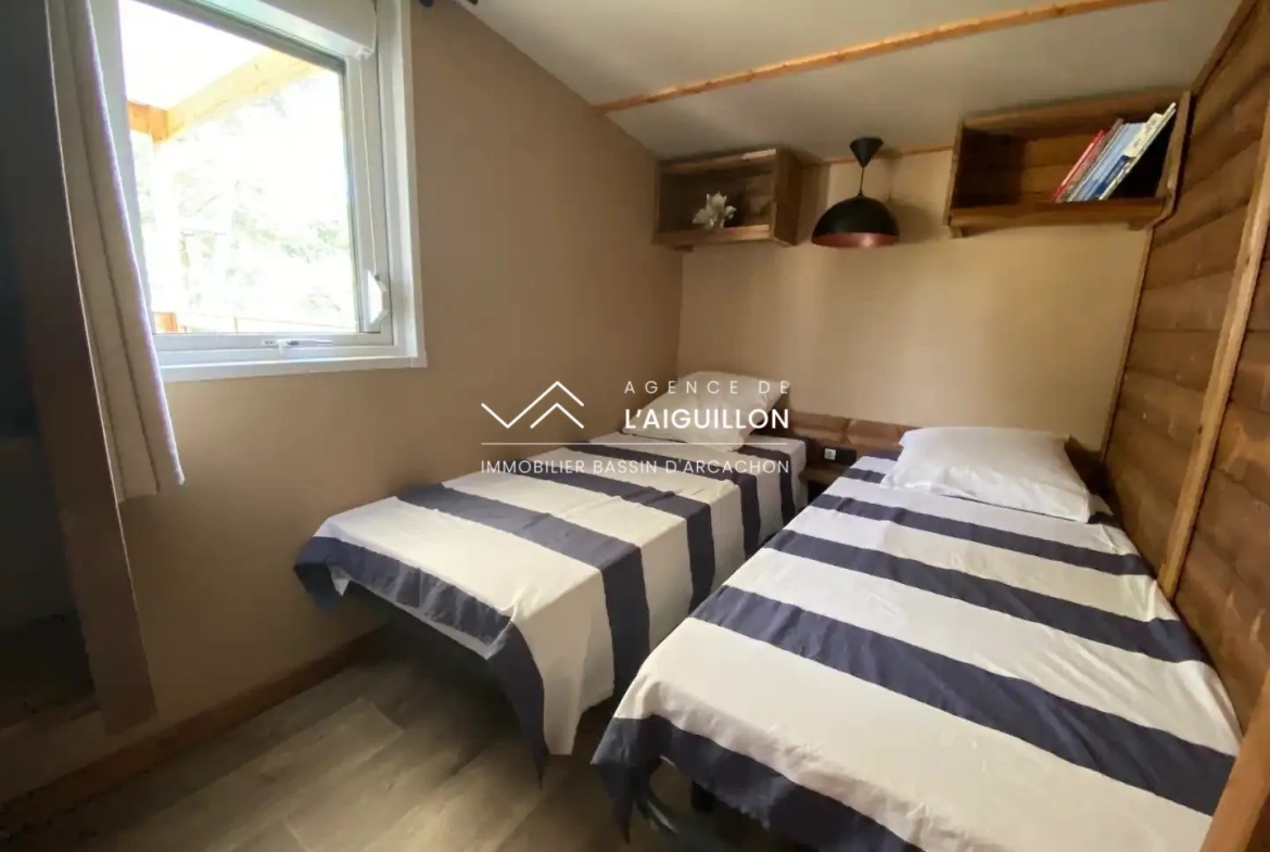 Chalet à vendre à La Teste-de-Buch dans un parc résidentiel 4 étoiles 