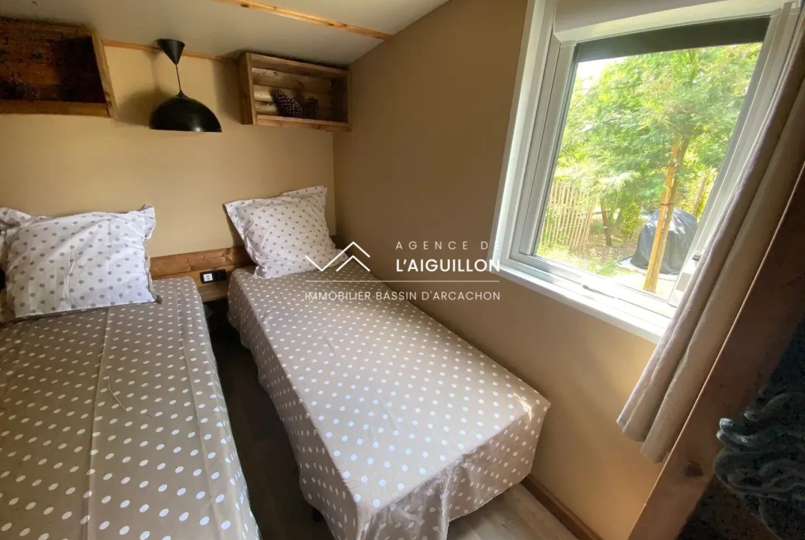 Chalet à vendre à La Teste-de-Buch dans un parc résidentiel 4 étoiles 