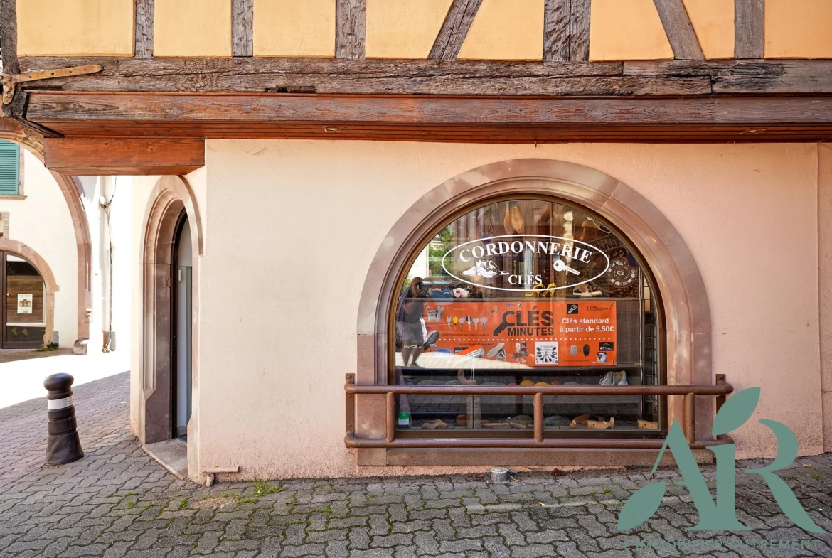 Fonds de commerce à vendre à Obernai, emplacement privilégié avec clientèle fidèle 