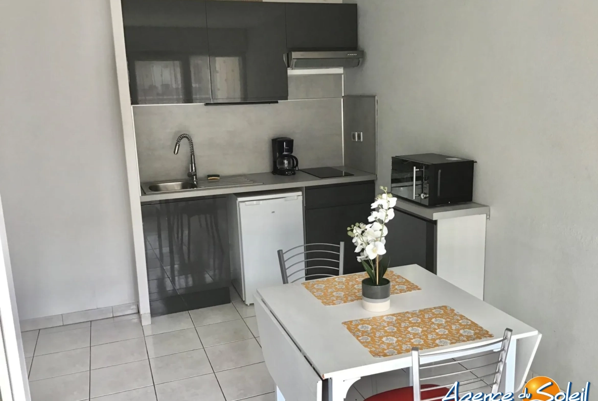 Appartement T2 meublé avec terrasse et parking à Perpignan 