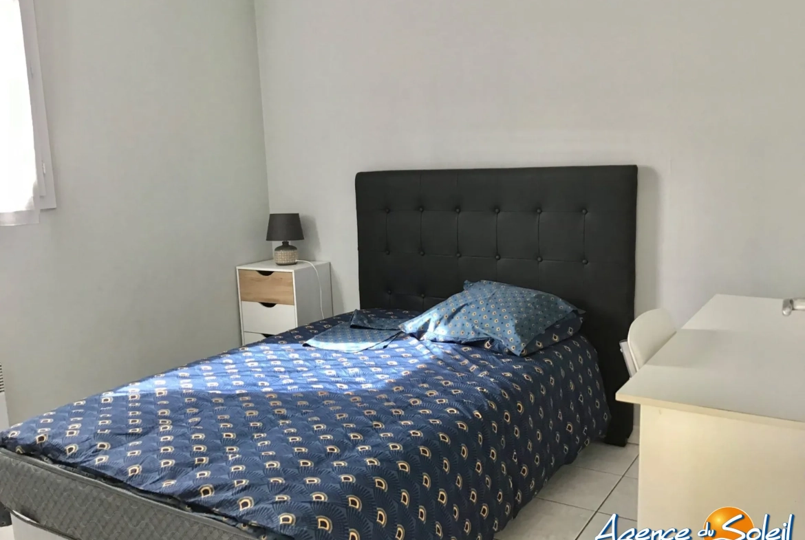 Appartement T2 meublé avec terrasse et parking à Perpignan 