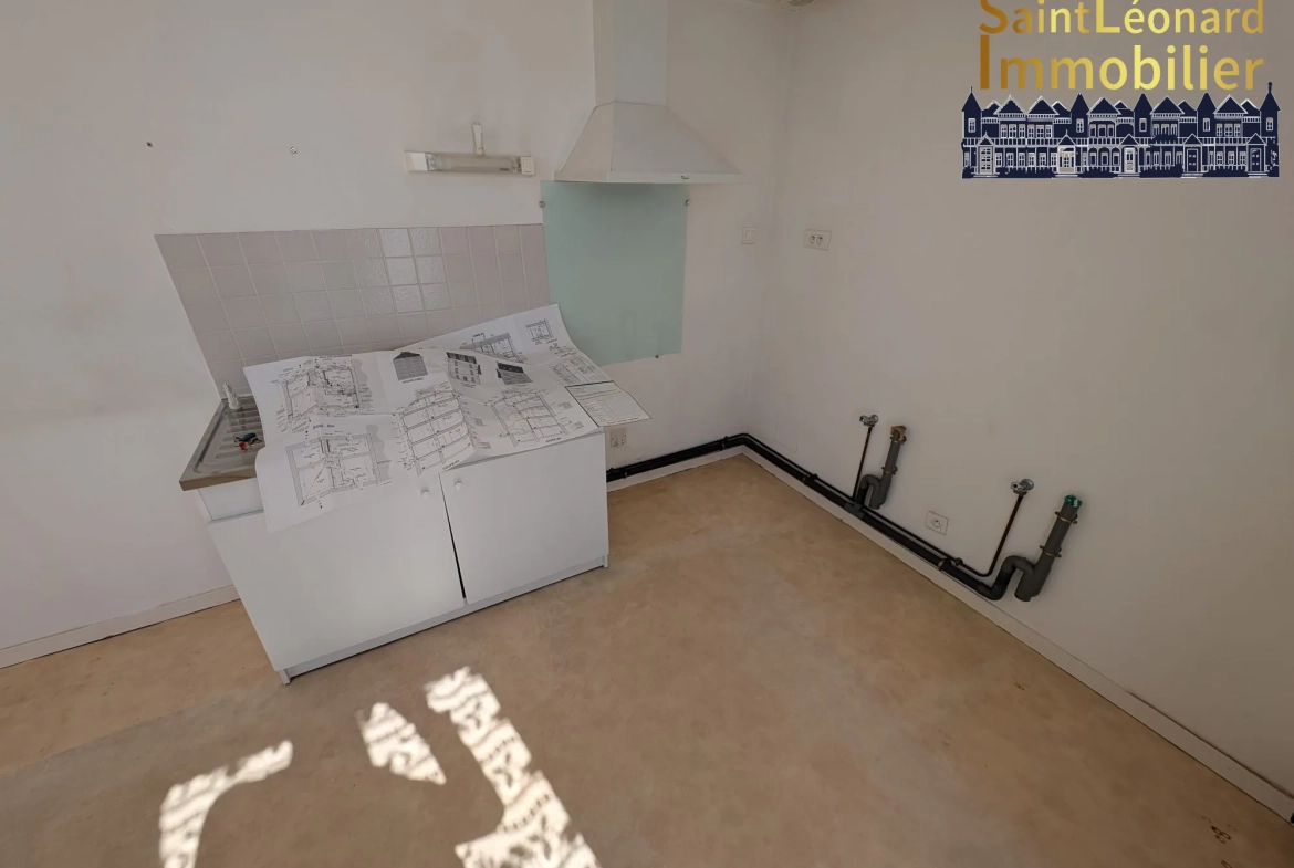 Appartement T3 lumineux de 59 m² avec garage et cave à Fougères 