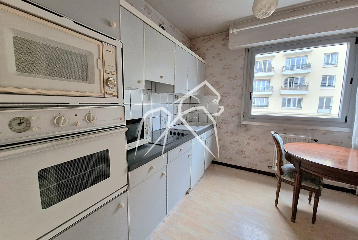Appartement spacieux de 69 m² au cœur de Rouen avec parking sécurisé 