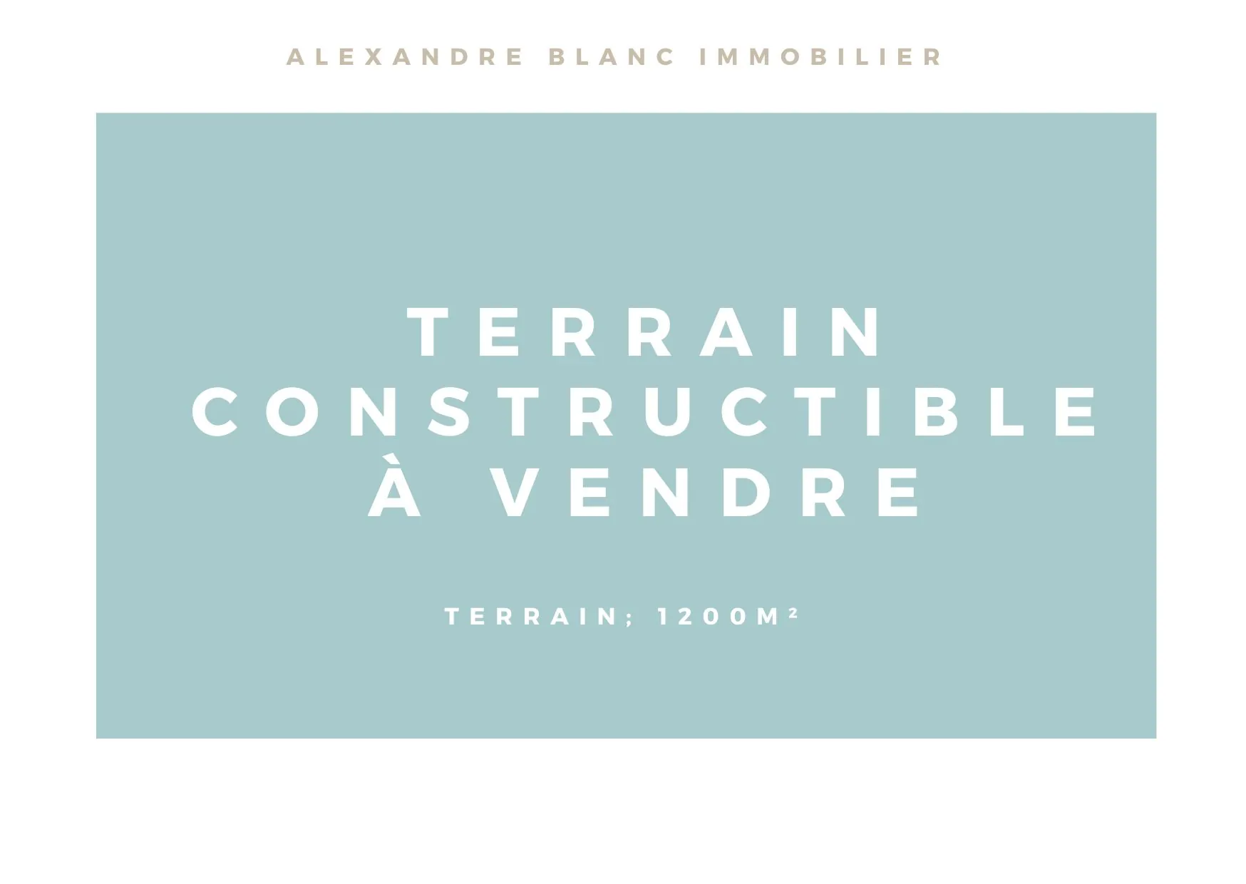 Terrain arboré de 1200 m² à Villevieille pour construction avec piscine 