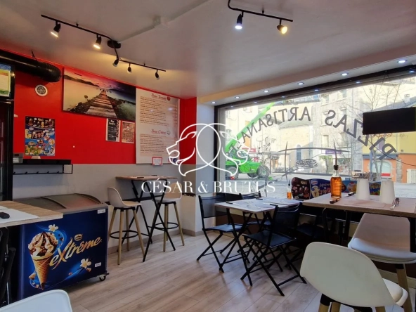 Fonds de commerce pour restaurant en hyper-centre d'Yssingeaux - 31 m²