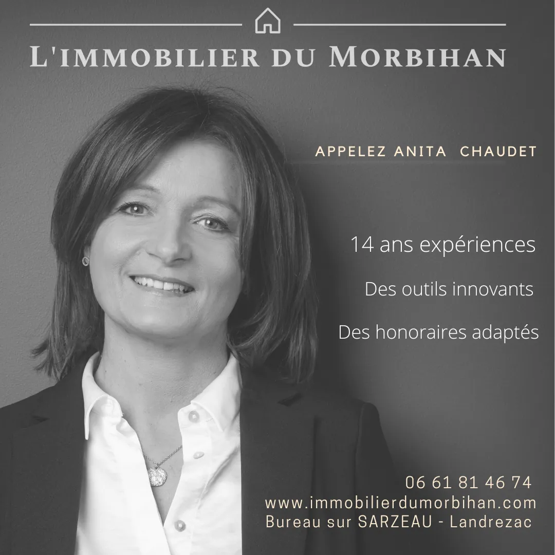 Terrain constructible de 755 m² à Sarzeau proche plage Landrezac 