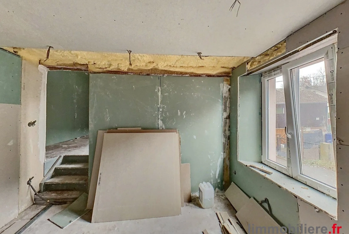 Ensemble immobilier avec deux maisons à Lièpvre dans un quartier calme 
