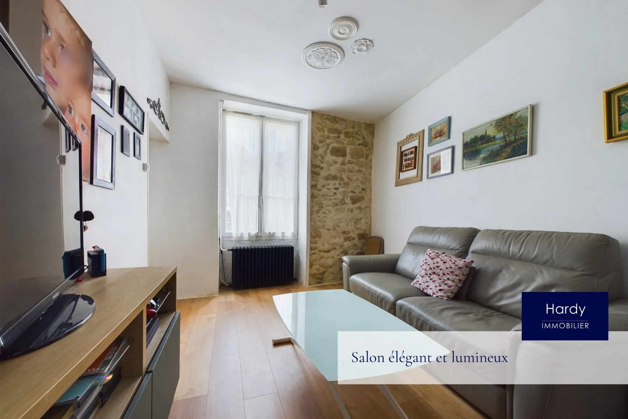 Maison en pierre à Sagy - 78 m², 3 chambres, proche Cergy 