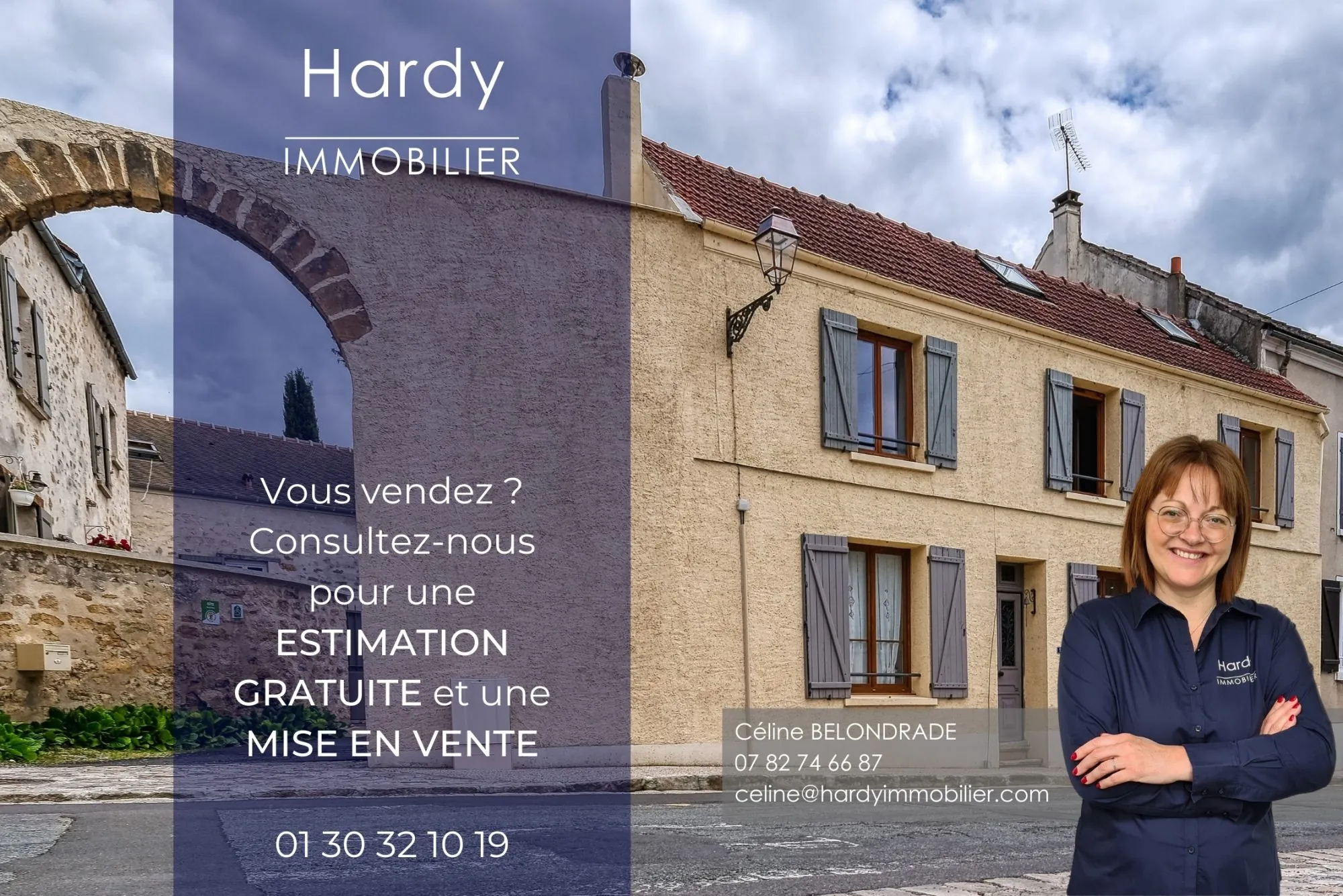 Maison en pierre à Sagy - 78 m², 3 chambres, proche Cergy 