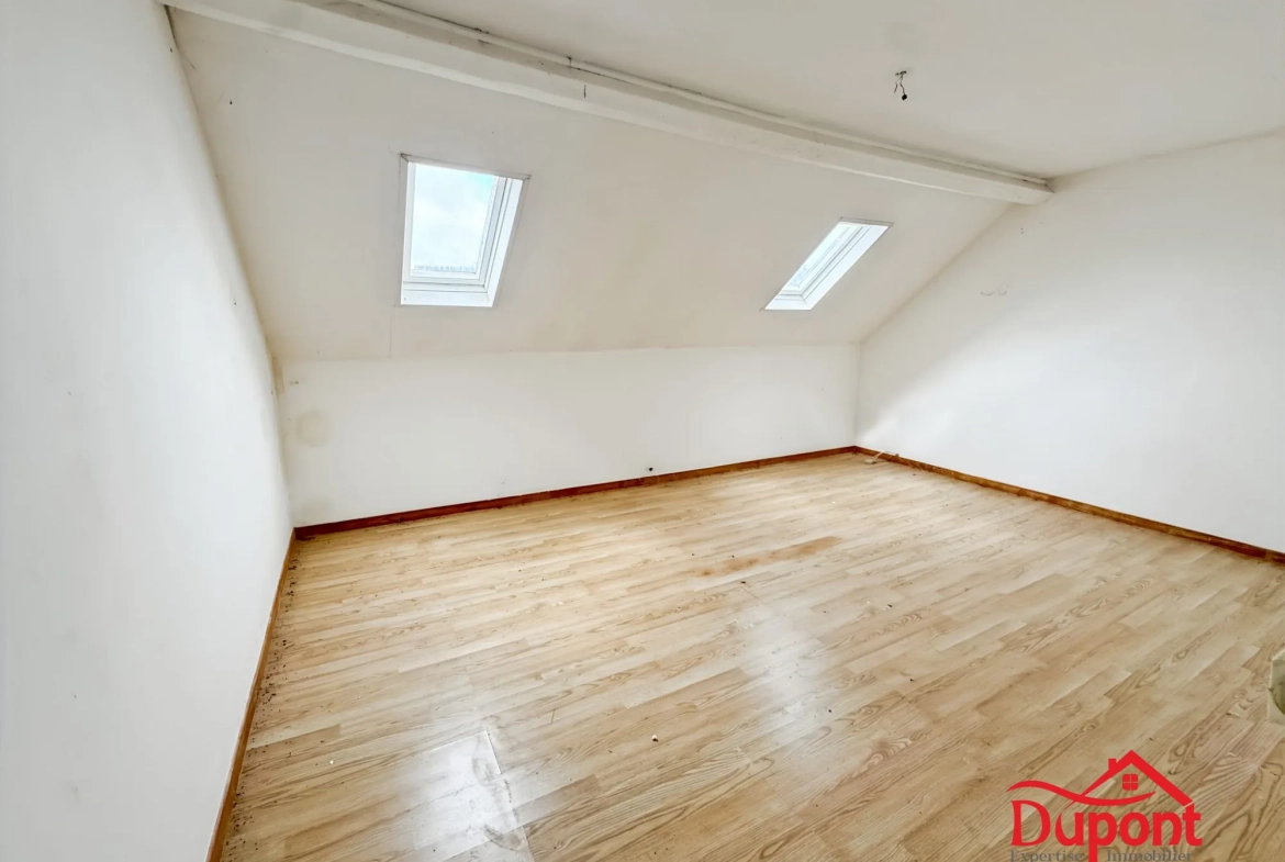 Maison à Rénover de 62 m² à Cambrai avec Cave et Petit Extérieur 