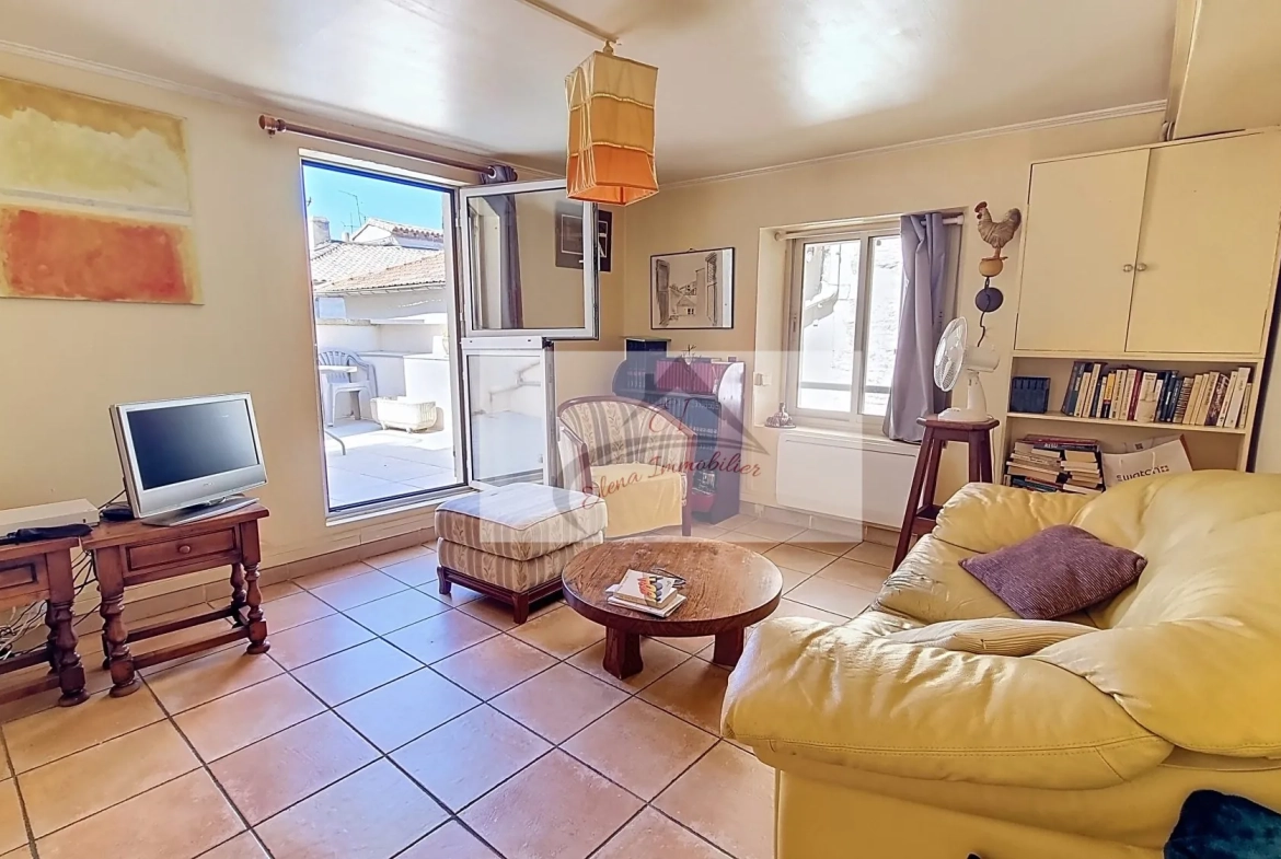 Appartement à vendre à Avignon avec terrasse et vue dégagée 