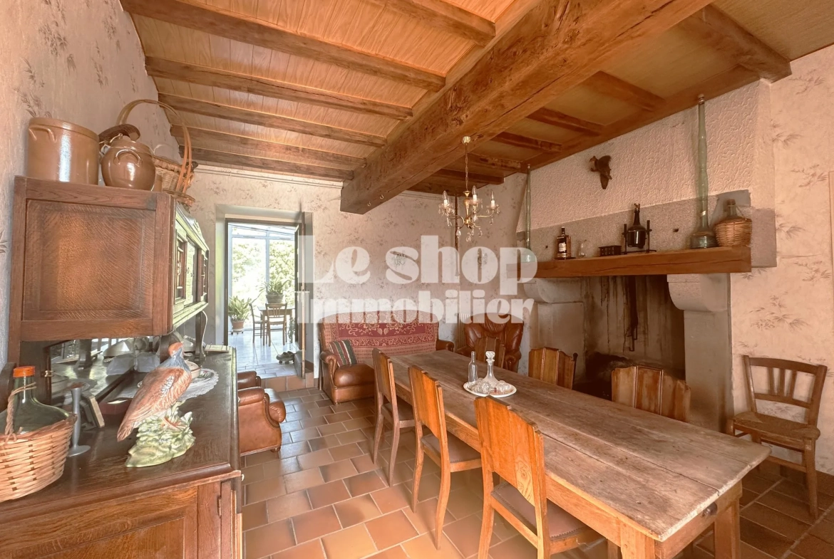 Charmante maison de campagne à vendre à Saint-Sylvestre, proche Limoges 