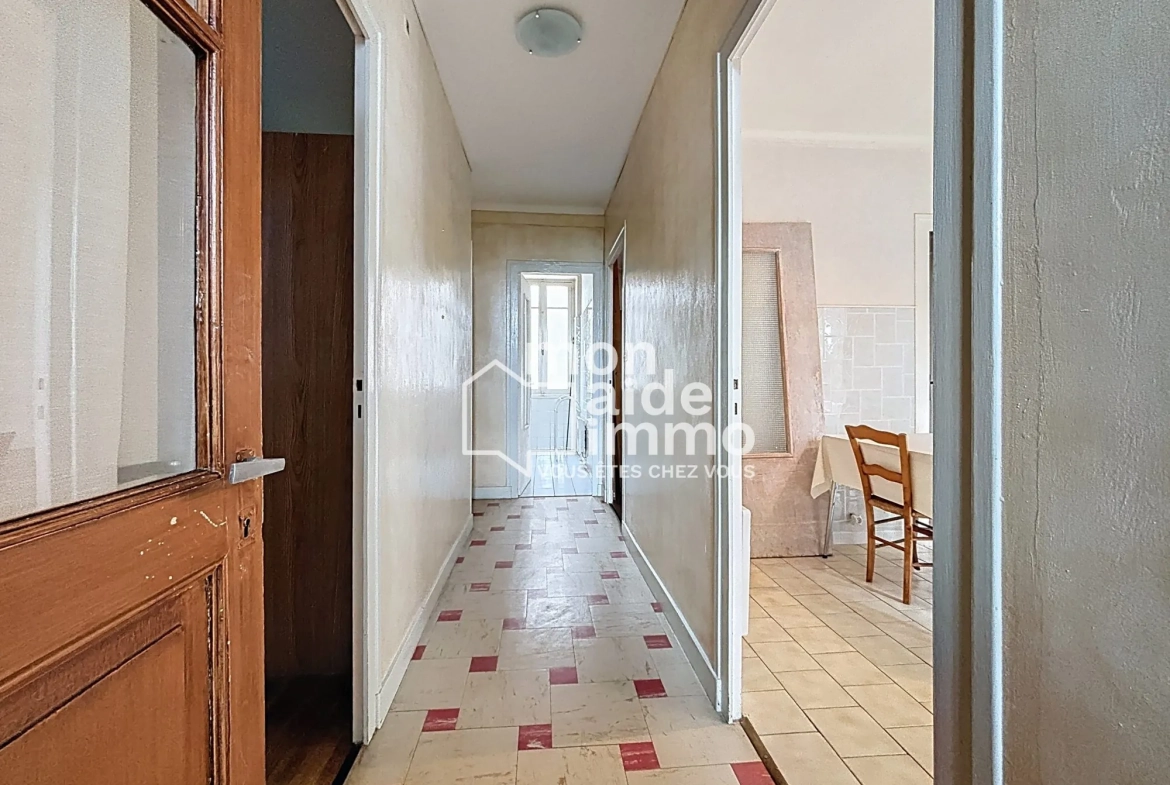 Achat maison indépendante avec appartement à Thiviers centre-ville 