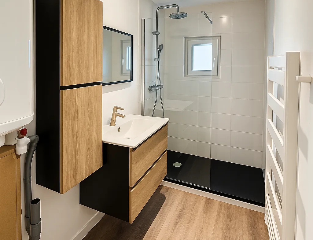 Vente d’un appartement T3 rénové avec terrasse et parking à Galgon 