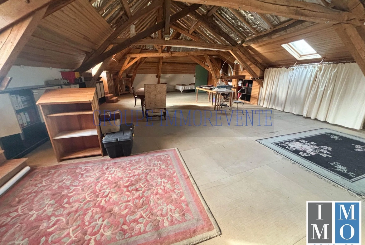 Maison spacieuse de 287 m² à Dun-sur-Auron avec mezzanine et terrasse 