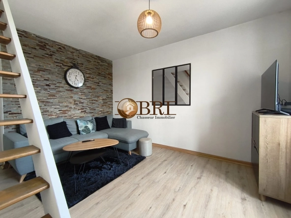 séjour Appartement duplex T3 à Les Abrets en Dauphiné avec parking et cave