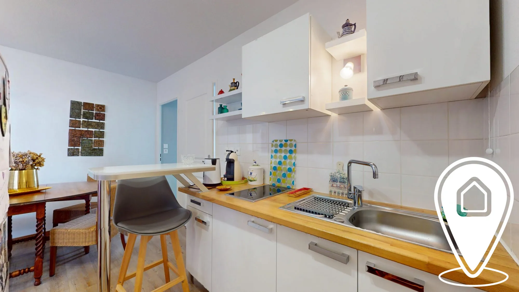 Appartement T2/T3 en rez-de-chaussée à Golbey avec terrasse et stationnement 