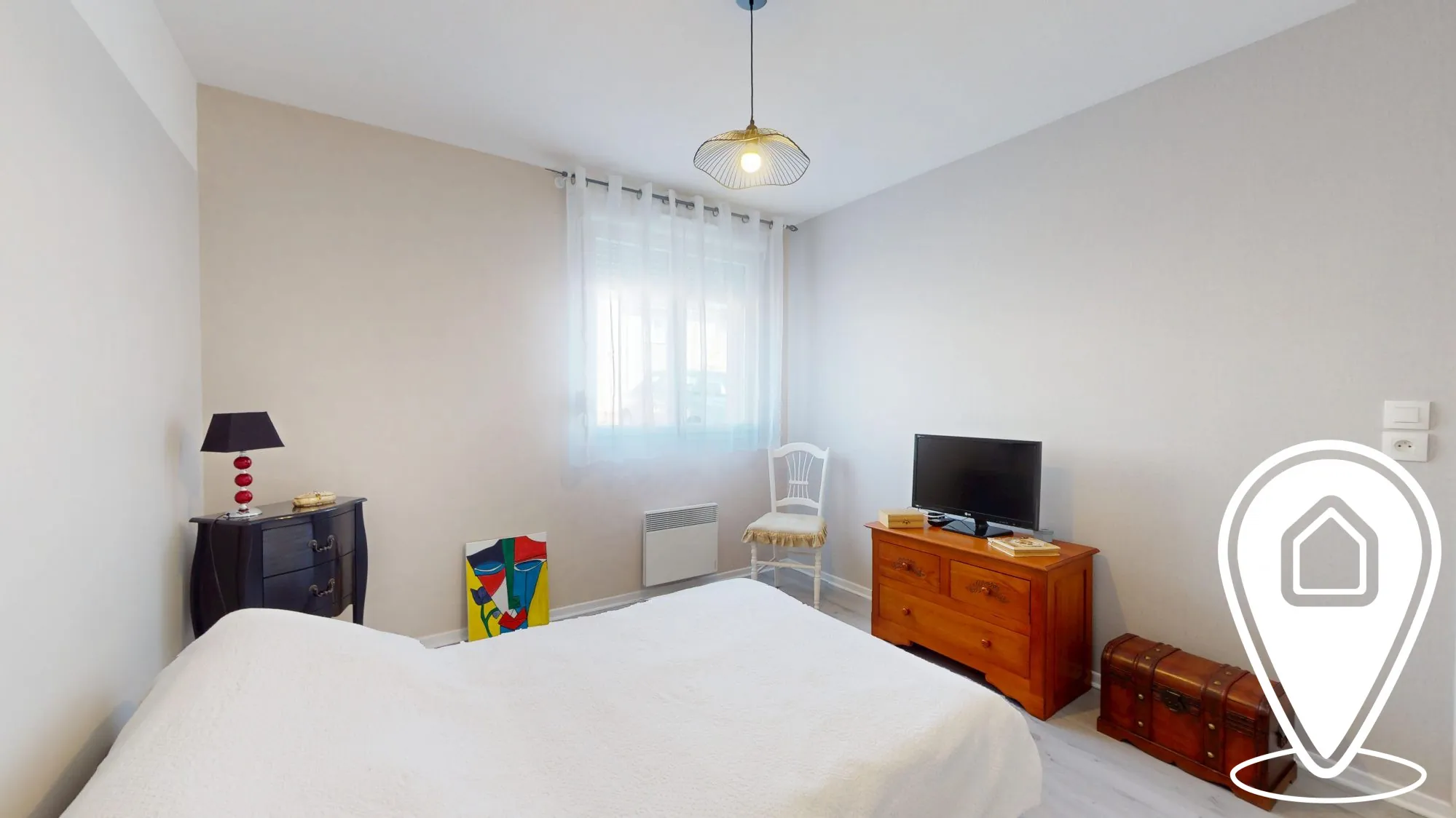 Appartement T2/T3 en rez-de-chaussée à Golbey avec terrasse et stationnement 