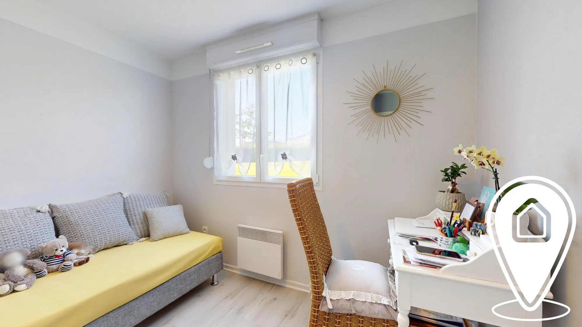 Appartement T2/T3 en rez-de-chaussée à Golbey avec terrasse et stationnement 
