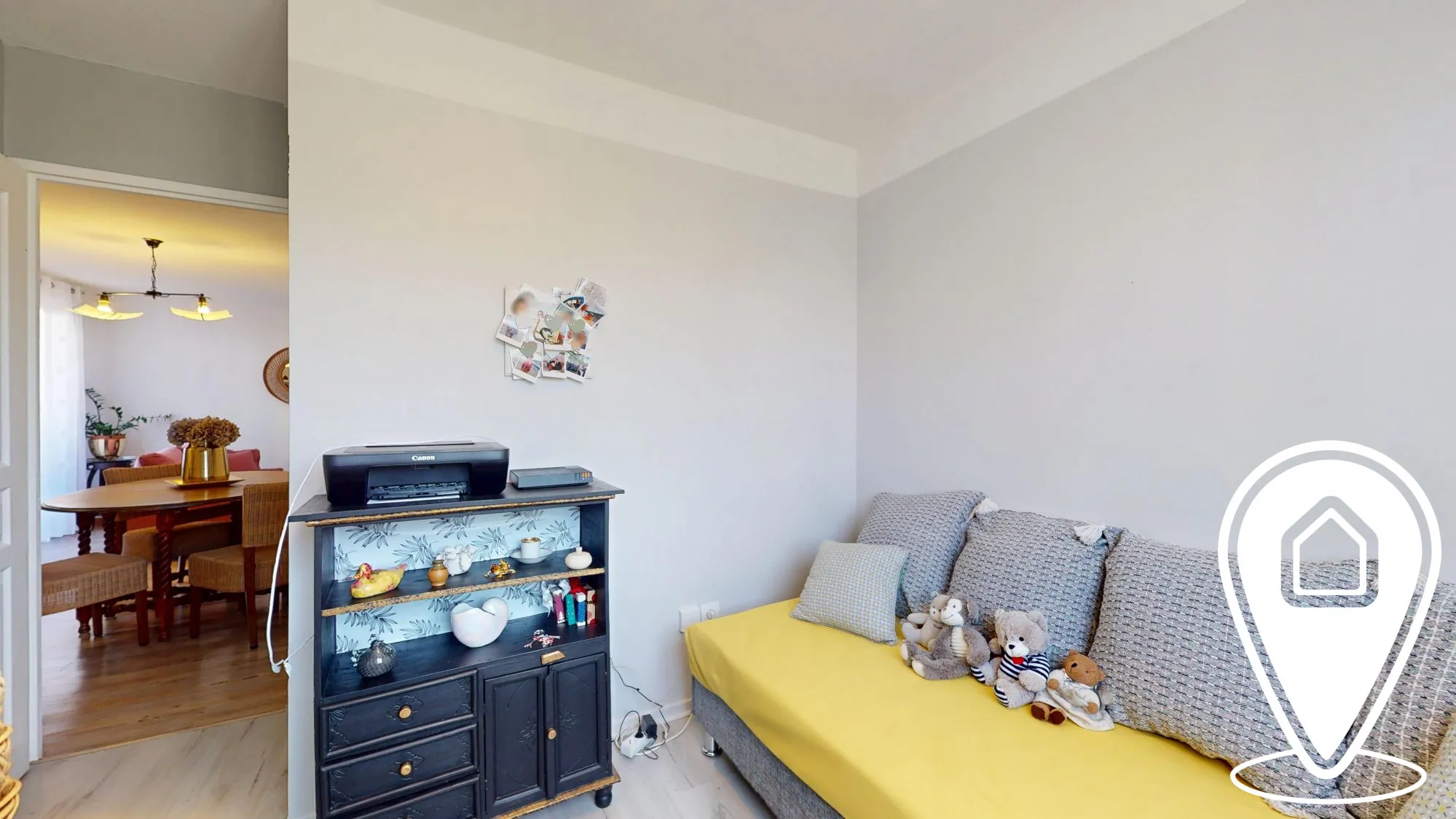 Appartement T2/T3 en rez-de-chaussée à Golbey avec terrasse et stationnement 