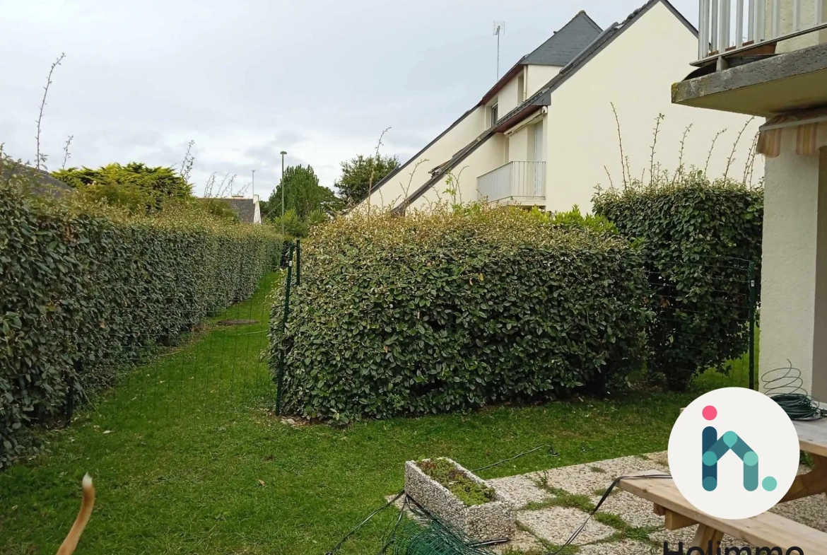 Appartement T2 à Sarzeau à 2 pas de la plage avec terrasse et parking 