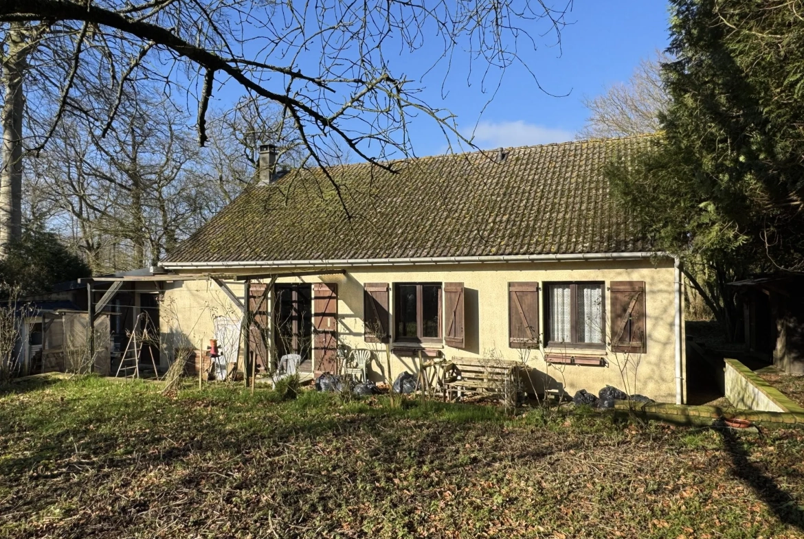 Vente Pavillon de Plain-Pied à Cany-Barville, 3 chambres, garage, environnement calme 