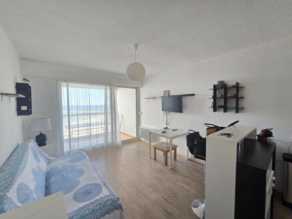 Studio meublé de 26 m² avec vue mer à Palavas-les-Flots