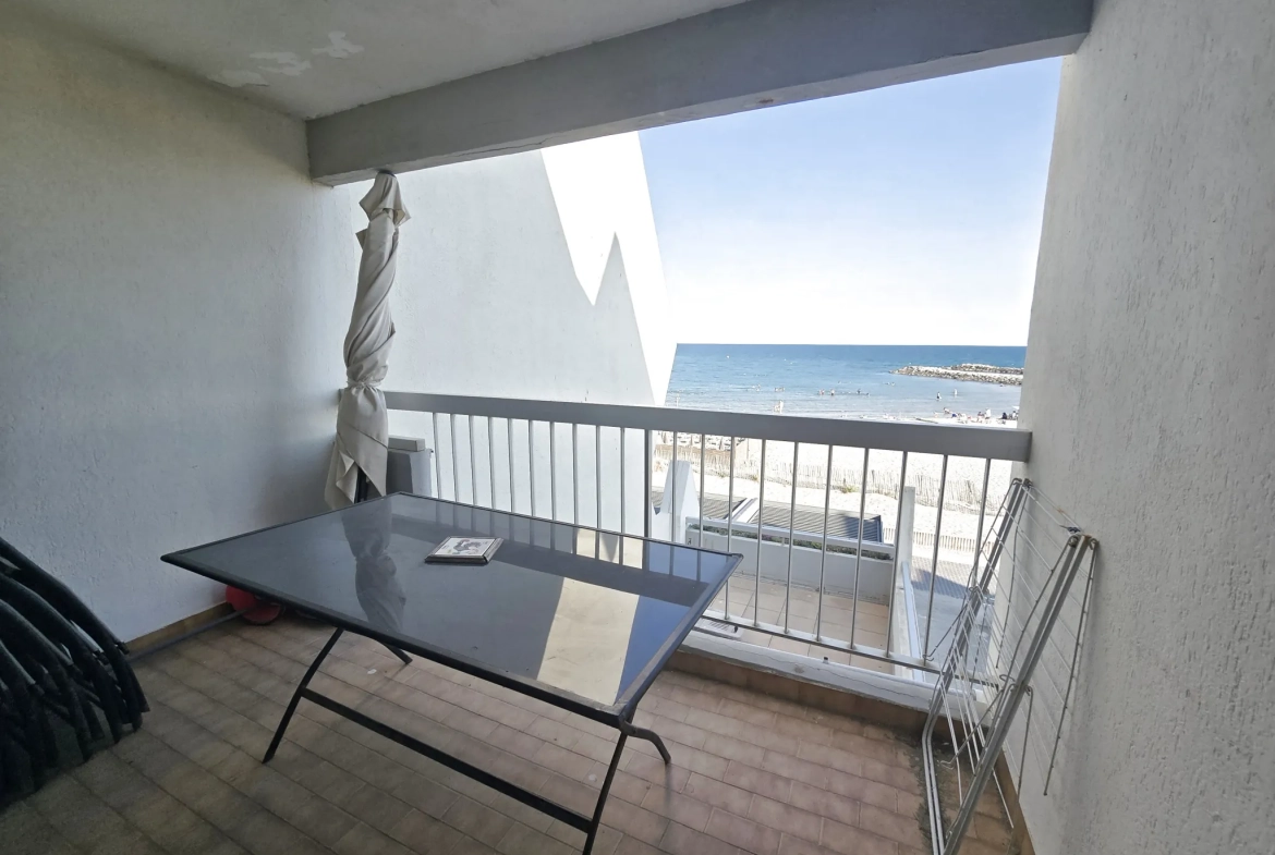 Studio meublé de 26 m² avec vue mer à Palavas-les-Flots 