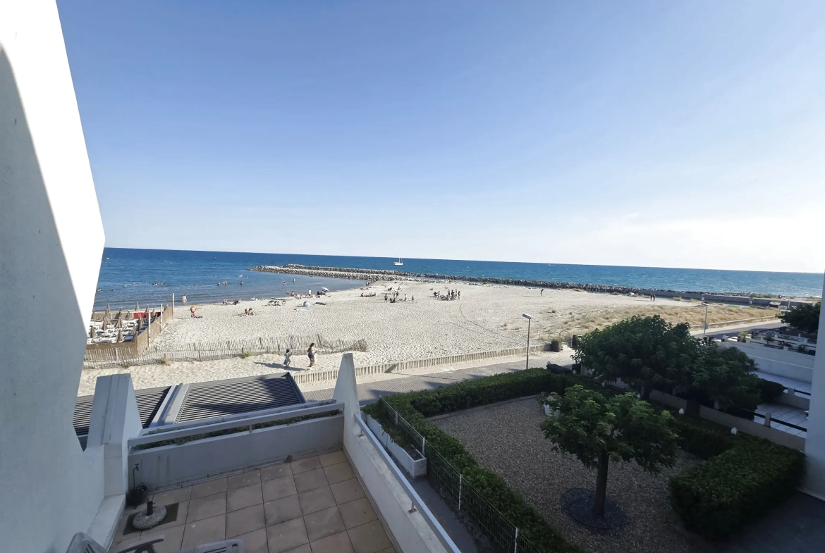 Studio meublé de 26 m² avec vue mer à Palavas-les-Flots 