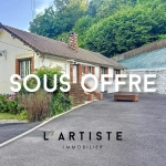 Maison de plain-pied à vendre à Elbeuf avec jardin et sous-sol complet