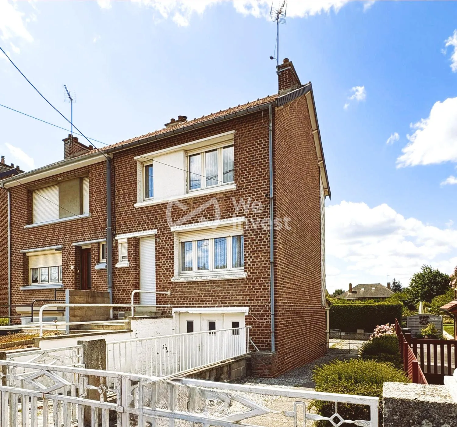 Maison à vendre à Aulnoye-Aymeries de 70 m² avec jardin et potentiel de rénovation 
