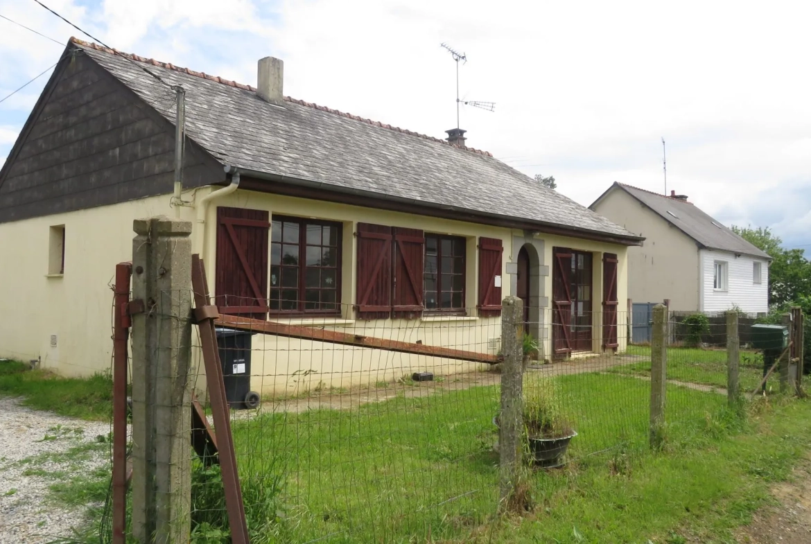 Maison à Guichen avec terrain et hangar à rénover en proche gare 