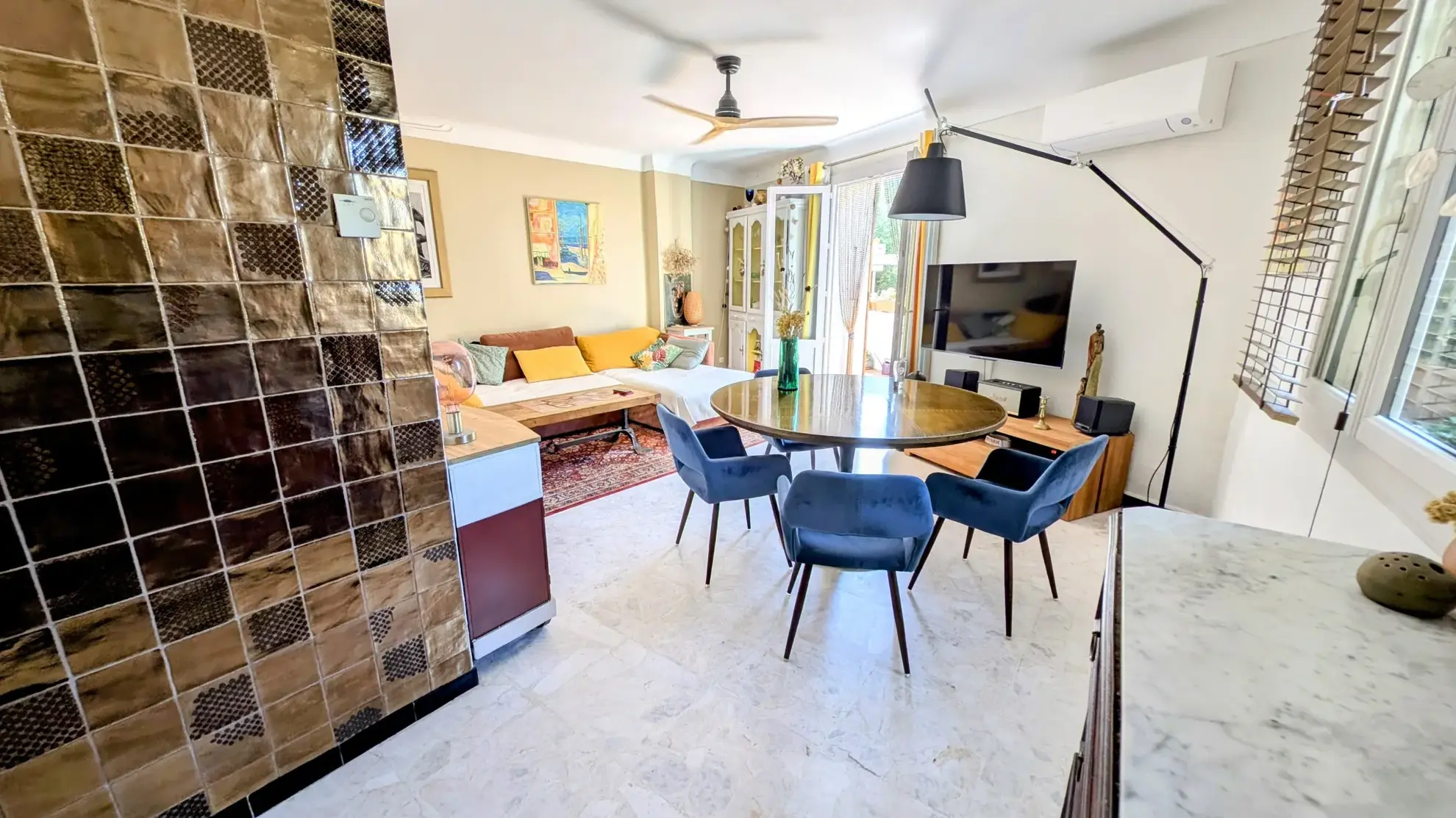 Belle maison de village rénovée avec terrasse à Villelongue dels Monts 
