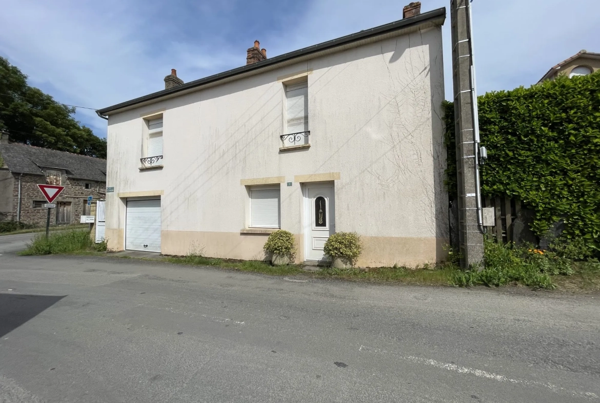 Maison à vendre à Guipry-Messac avec grand potentiel de rénovation 