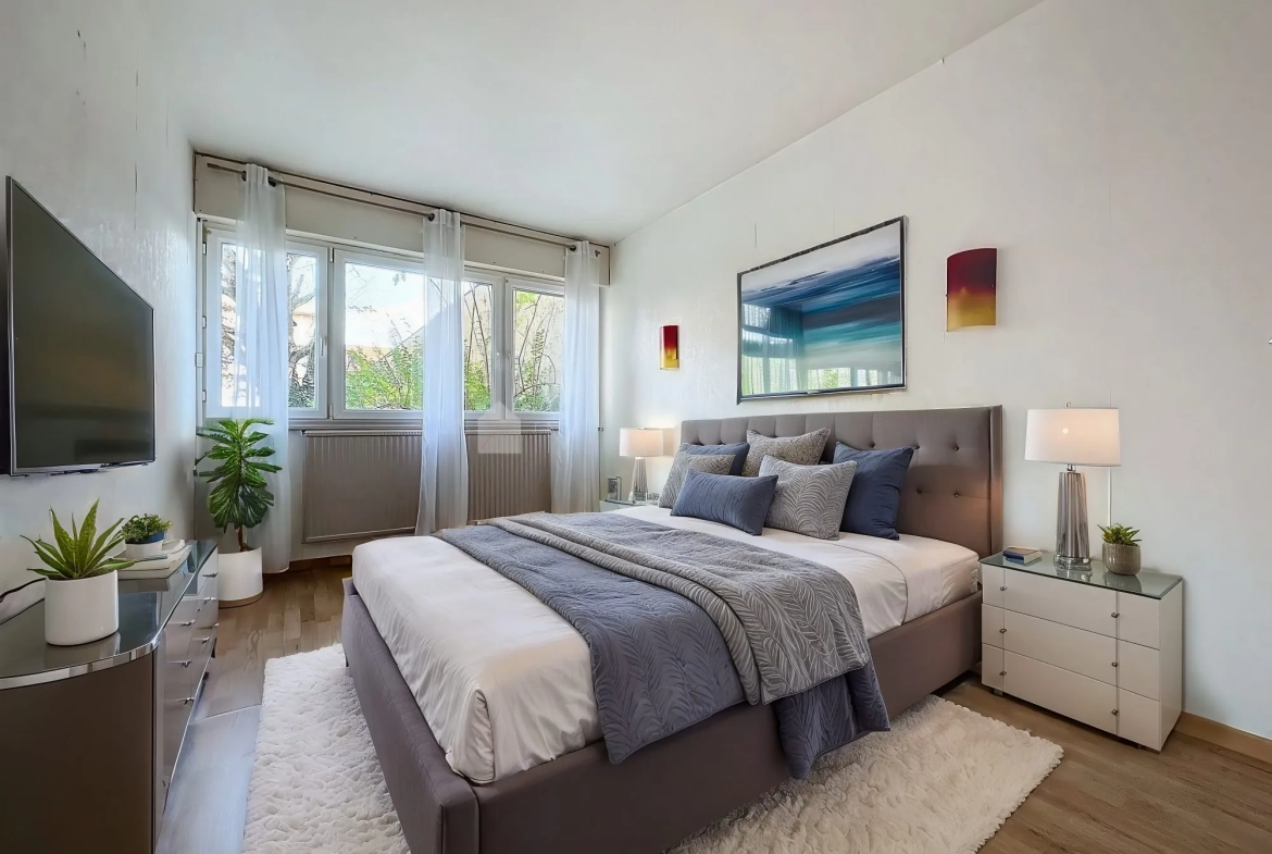 Appartement T3 à Metz - Résidence des années 1960, garage, cave, 190 000 € 