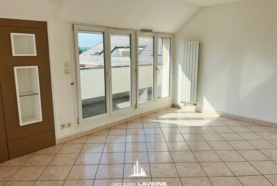 Appartement 3 pièces à vendre à Marly avec Balcon, garage et résidence sécurisée 