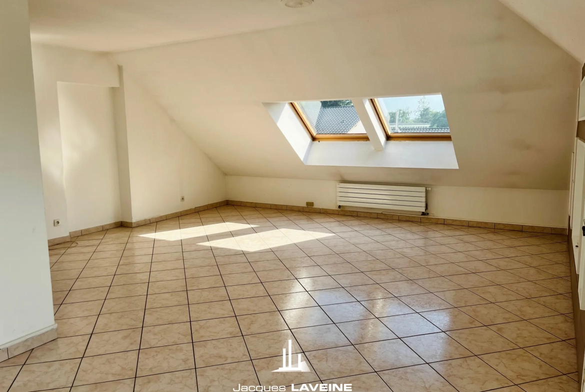 Appartement 3 pièces à vendre à Marly avec Balcon, garage et résidence sécurisée 
