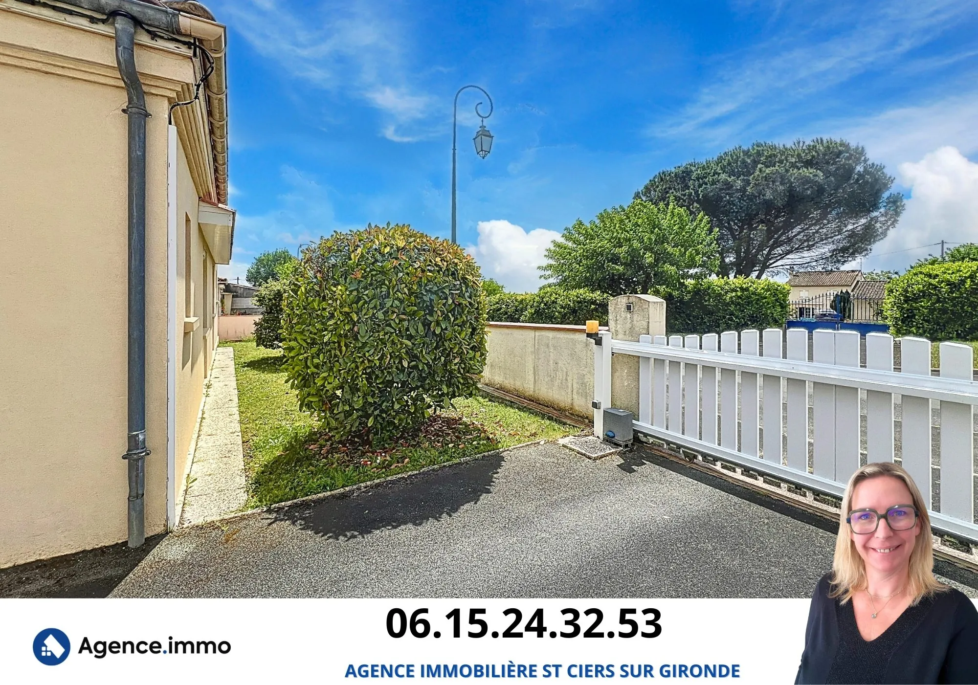 Belle maison de ville de 134 m² avec jardin à Saint-Ciers-sur-Gironde 