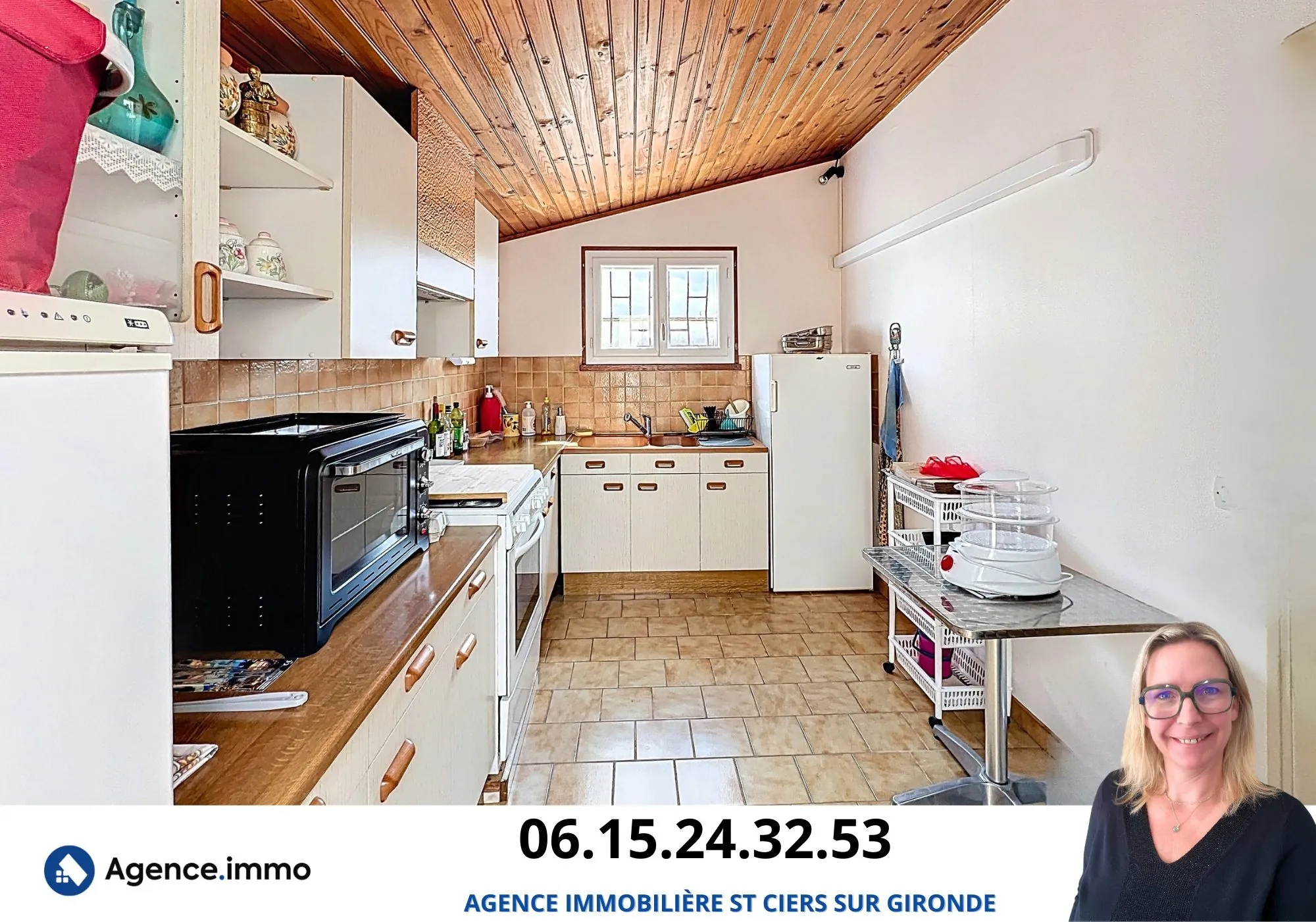 Belle maison de ville de 134 m² avec jardin à Saint-Ciers-sur-Gironde 