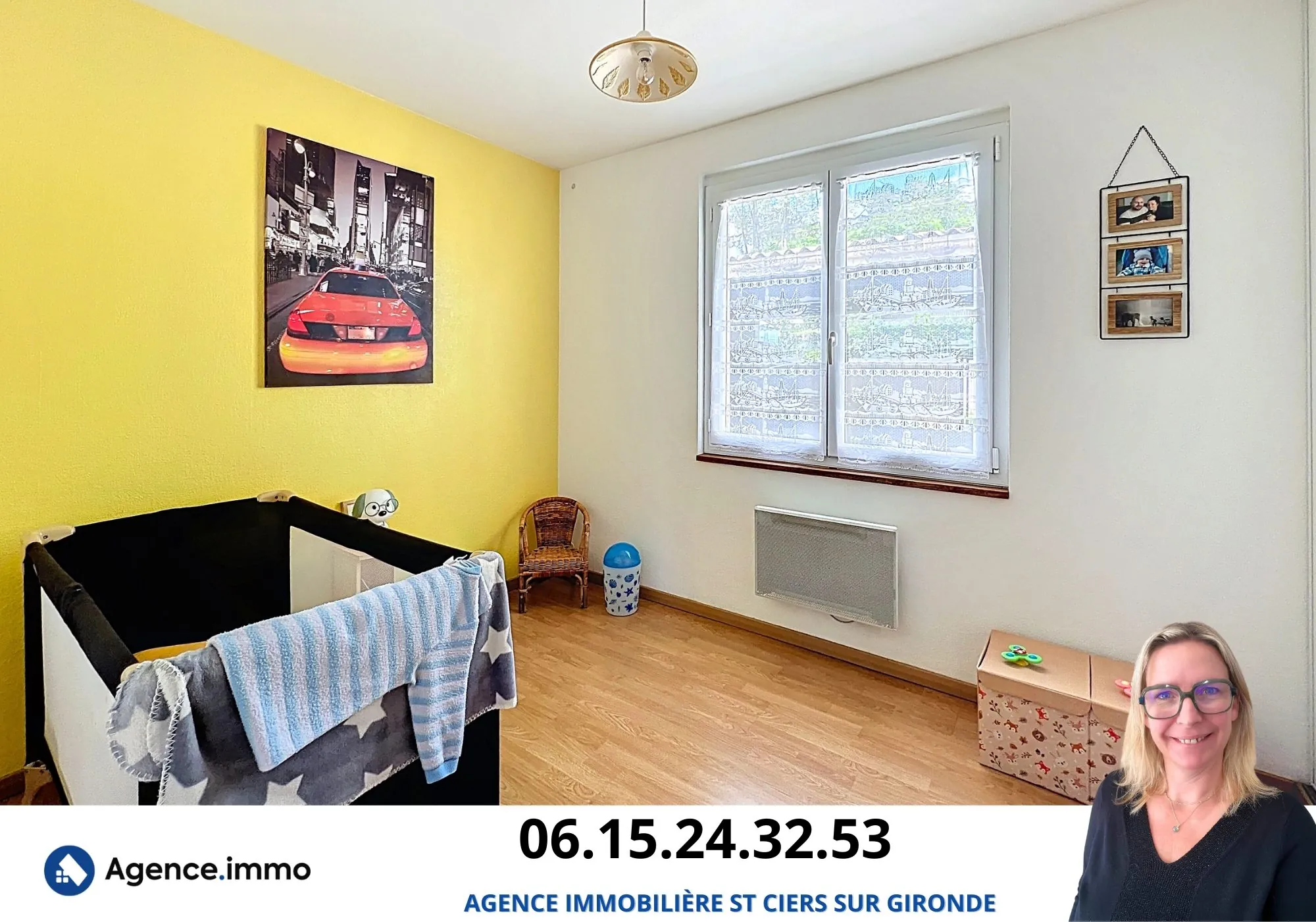 Belle maison de ville de 134 m² avec jardin à Saint-Ciers-sur-Gironde 