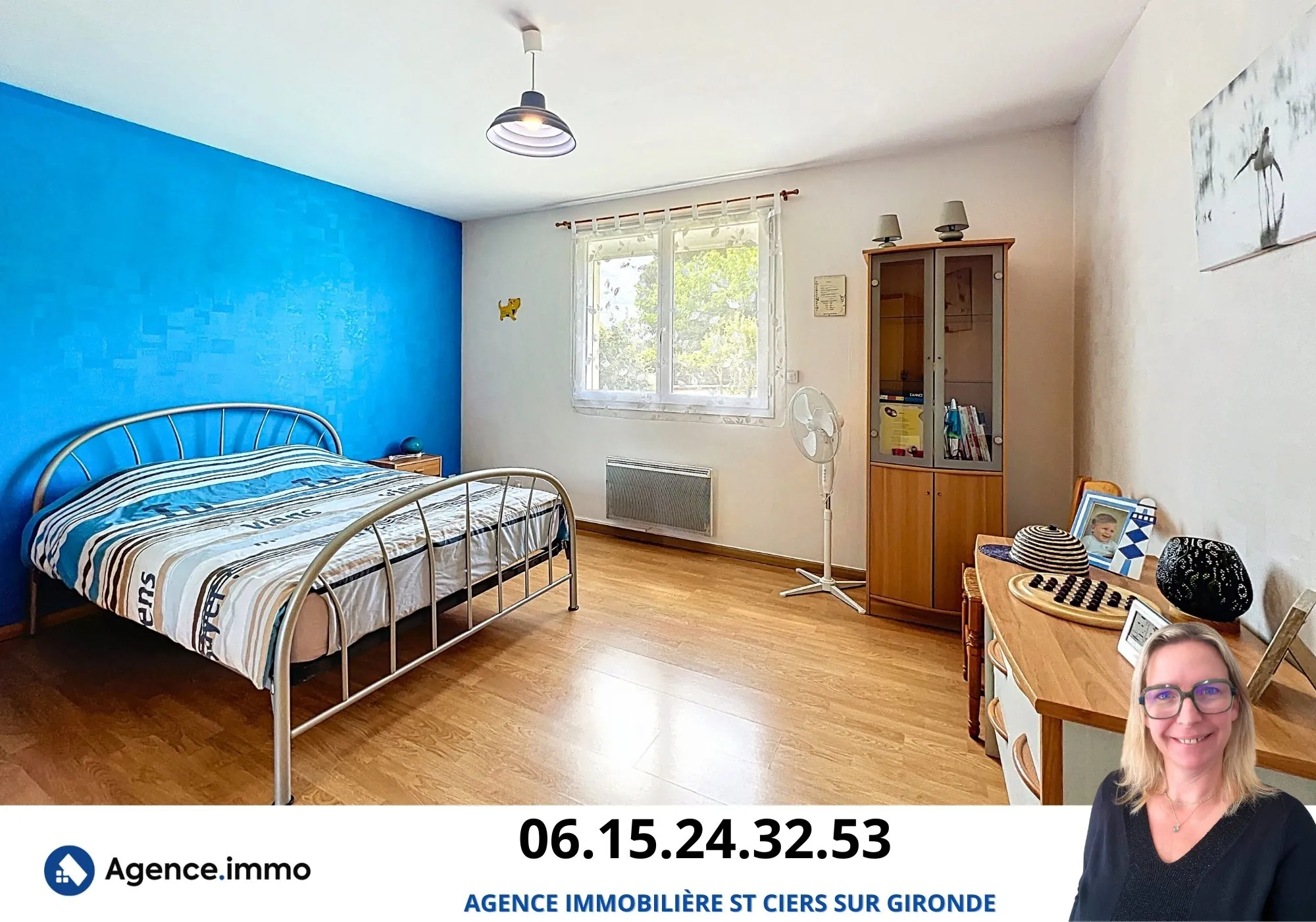 Belle maison de ville de 134 m² avec jardin à Saint-Ciers-sur-Gironde 