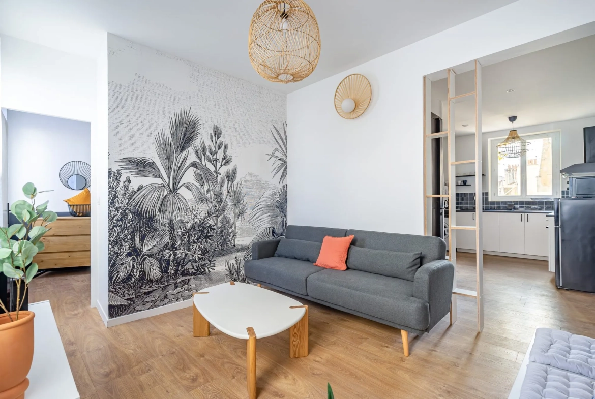 Appartement 2 pièces rénové à Marseille 5ème - Investissement idéal 