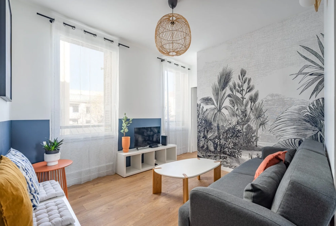 Appartement 2 pièces rénové à Marseille 5ème - Investissement idéal 