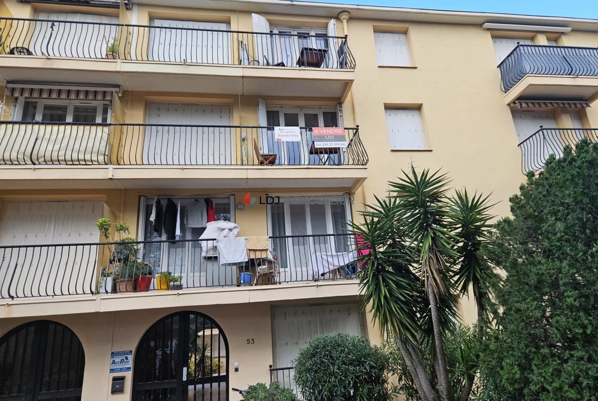 Studio à Argeles-sur-Mer à 100m de la plage, idéal pour investissement 