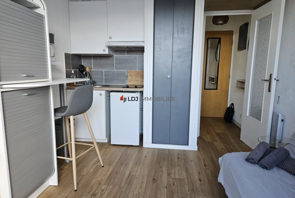 Studio à Argeles-sur-Mer à 100m de la plage, idéal pour investissement 