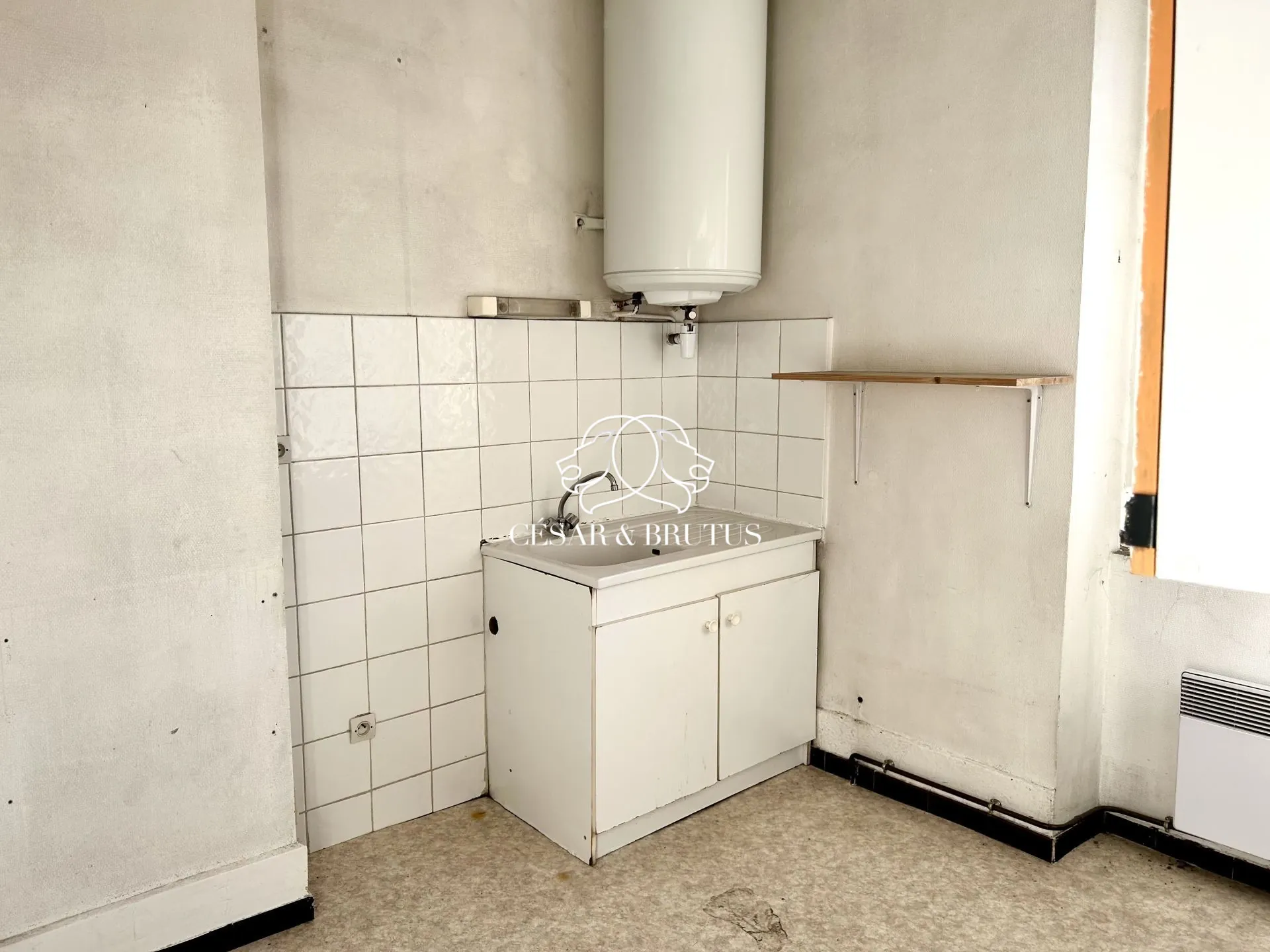 Studio lumineux de 41 m² à Lyon 9 avec potentiel de transformation en T2 